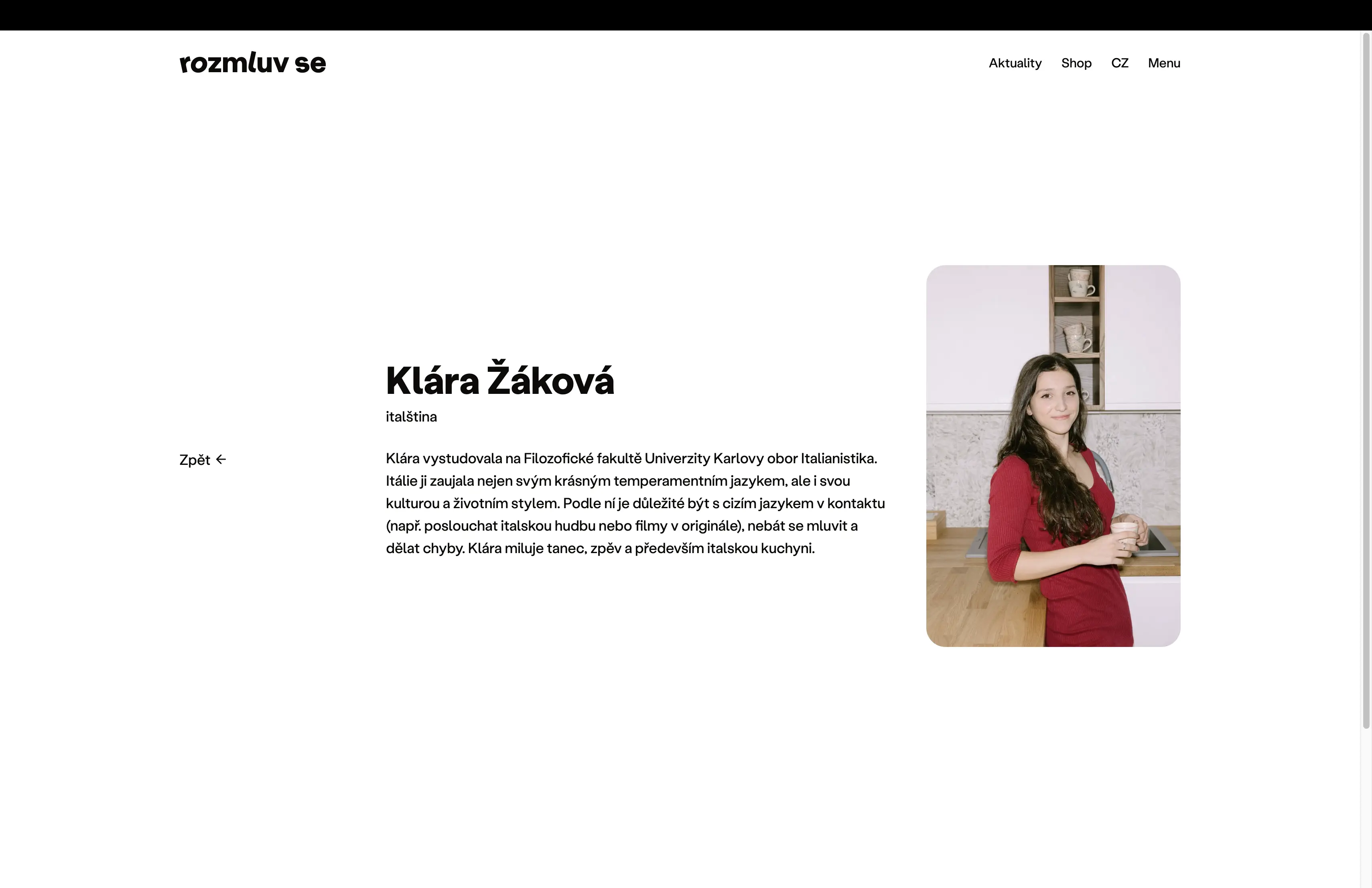 Rozmluv se showcase screenshot