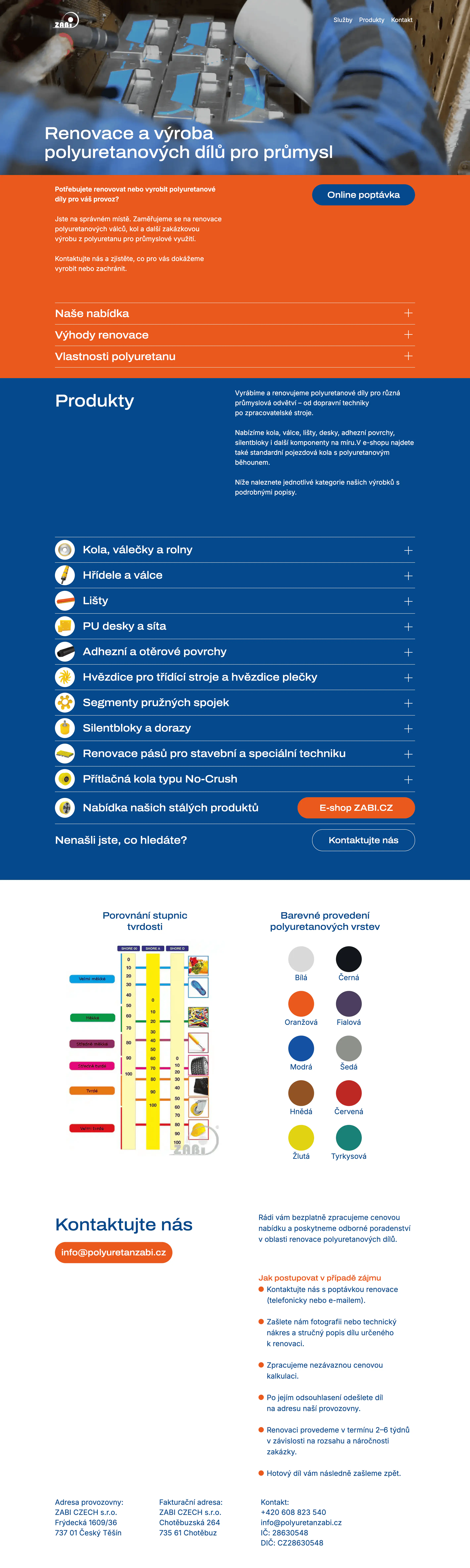 Zabi showcase screenshot